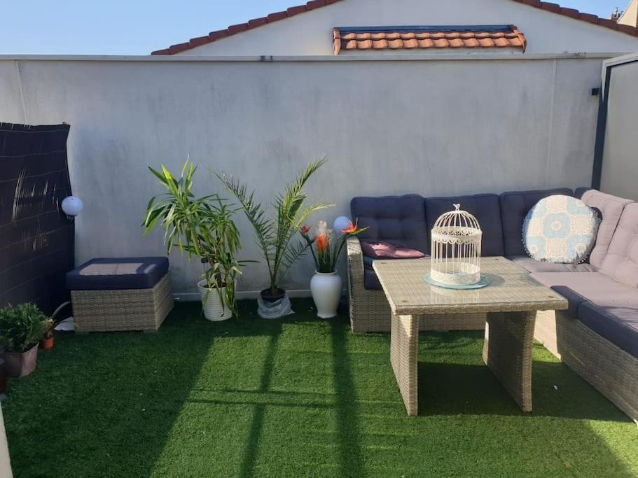 T3-Rare-2 Chambres-Parking Gratuit-2 Terrasses-Netflix-Proche Paris-La Defense Argenteuil Buitenkant foto