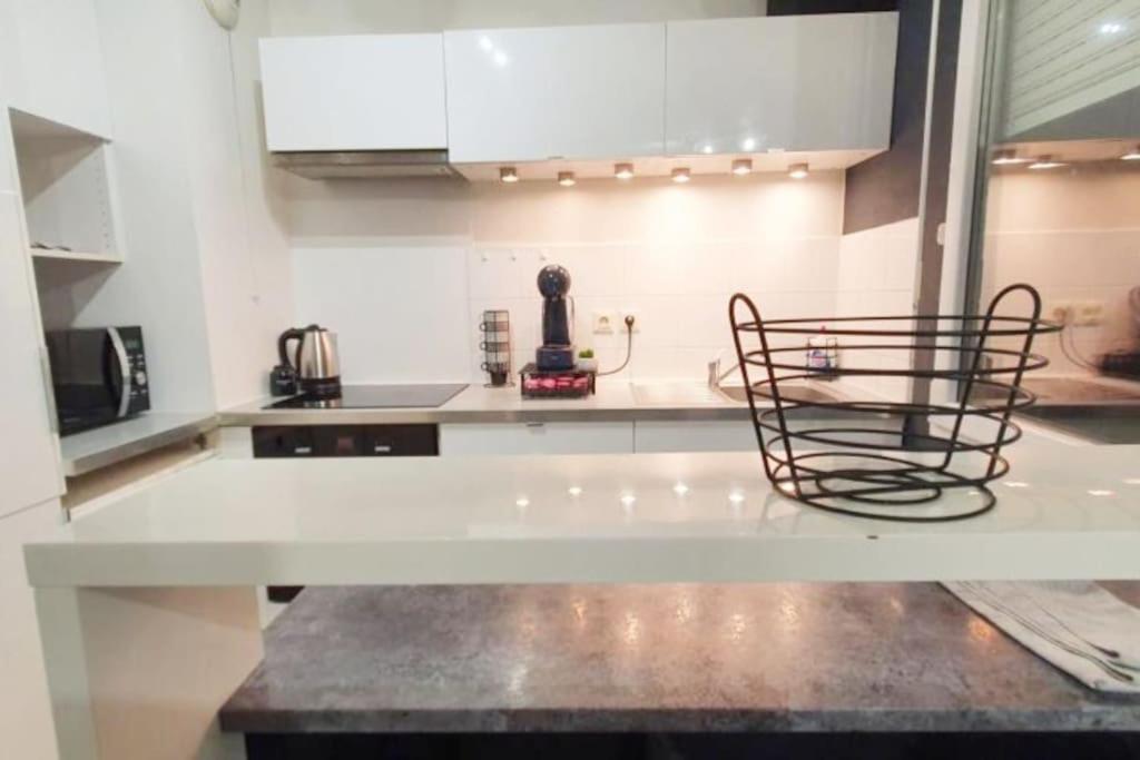 T3-Rare-2 Chambres-Parking Gratuit-2 Terrasses-Netflix-Proche Paris-La Defense Argenteuil Buitenkant foto