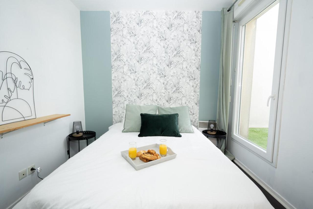 T3-Rare-2 Chambres-Parking Gratuit-2 Terrasses-Netflix-Proche Paris-La Defense Argenteuil Buitenkant foto