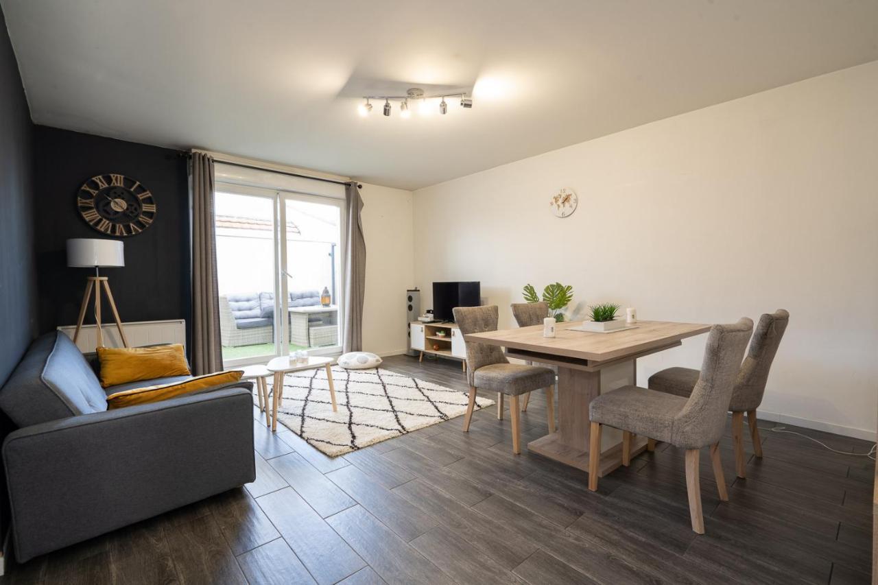 T3-Rare-2 Chambres-Parking Gratuit-2 Terrasses-Netflix-Proche Paris-La Defense Argenteuil Buitenkant foto